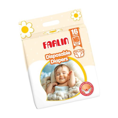 FARLIN Disposable Diapers ( New Born ) - 16pcs